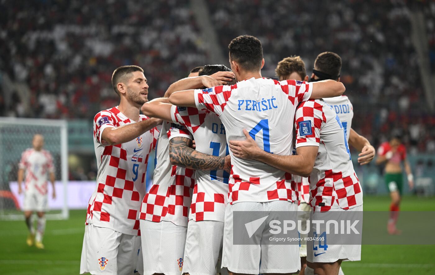 Qatar Soccer World Cup Croatia - Morocco