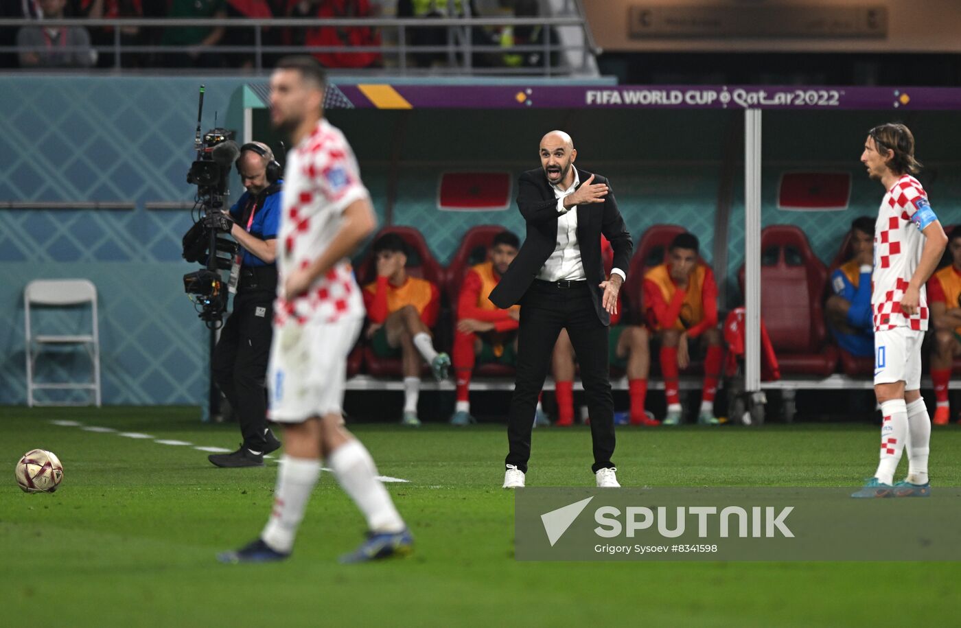 Qatar Soccer World Cup Croatia - Morocco