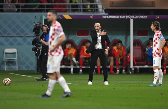 Qatar Soccer World Cup Croatia - Morocco