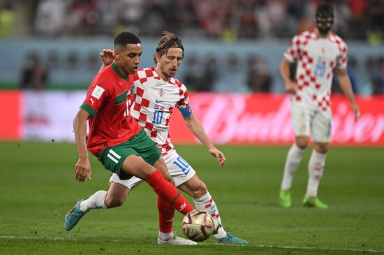 Qatar Soccer World Cup Croatia - Morocco