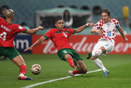 Qatar Soccer World Cup Croatia - Morocco