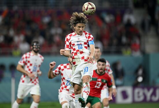 Qatar Soccer World Cup Croatia - Morocco