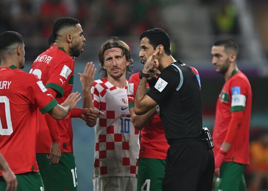 Qatar Soccer World Cup Croatia - Morocco