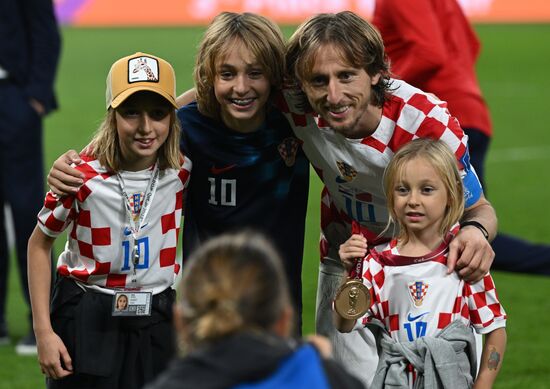 Qatar Soccer World Cup Croatia - Morocco