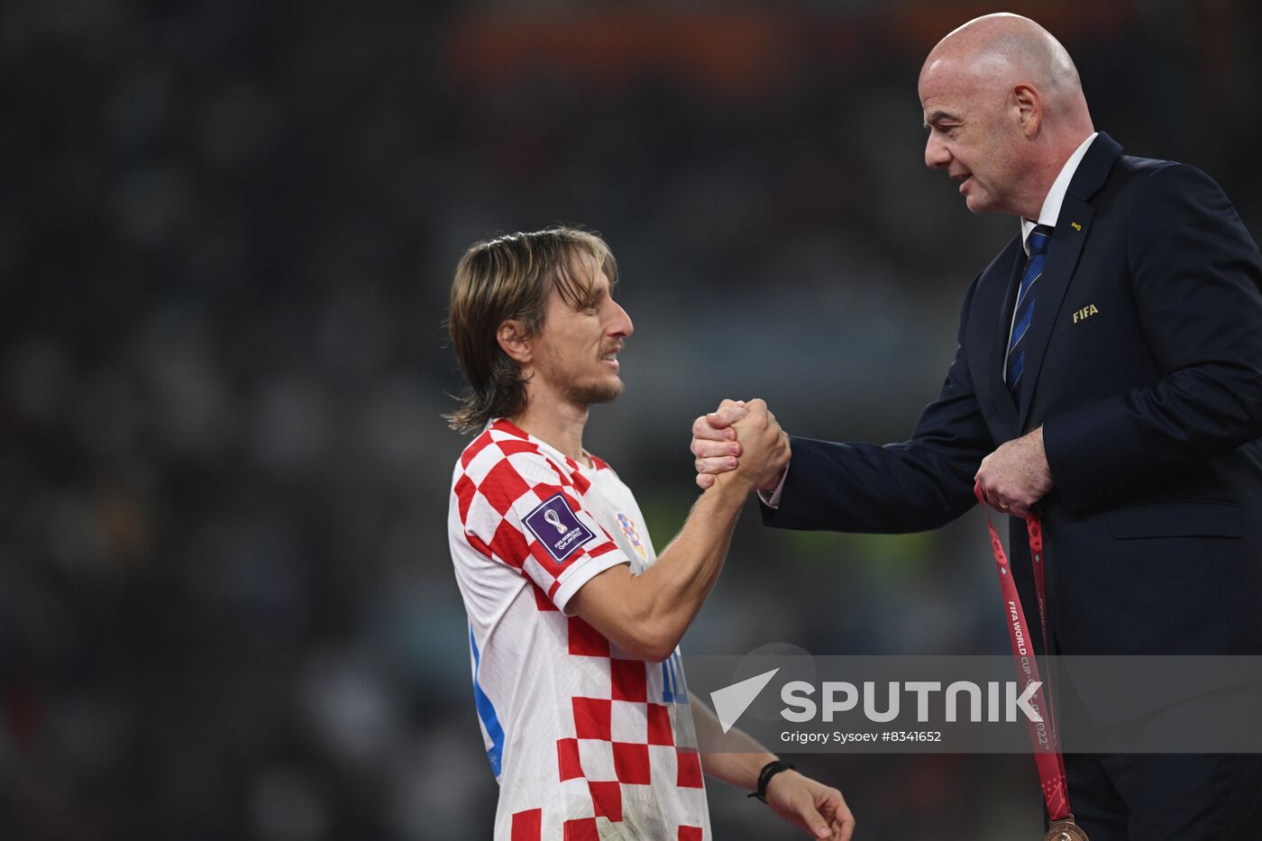 Qatar Soccer World Cup Croatia - Morocco