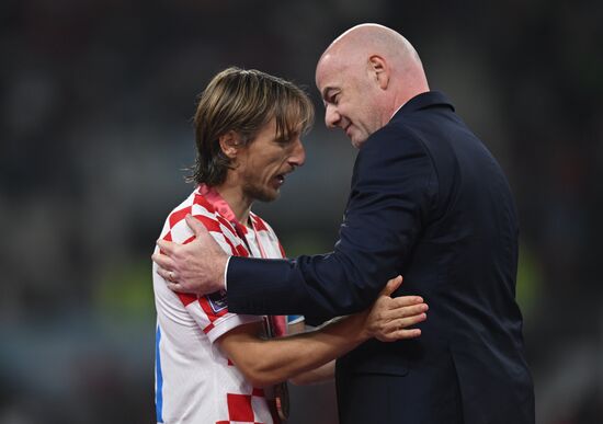 Qatar Soccer World Cup Croatia - Morocco