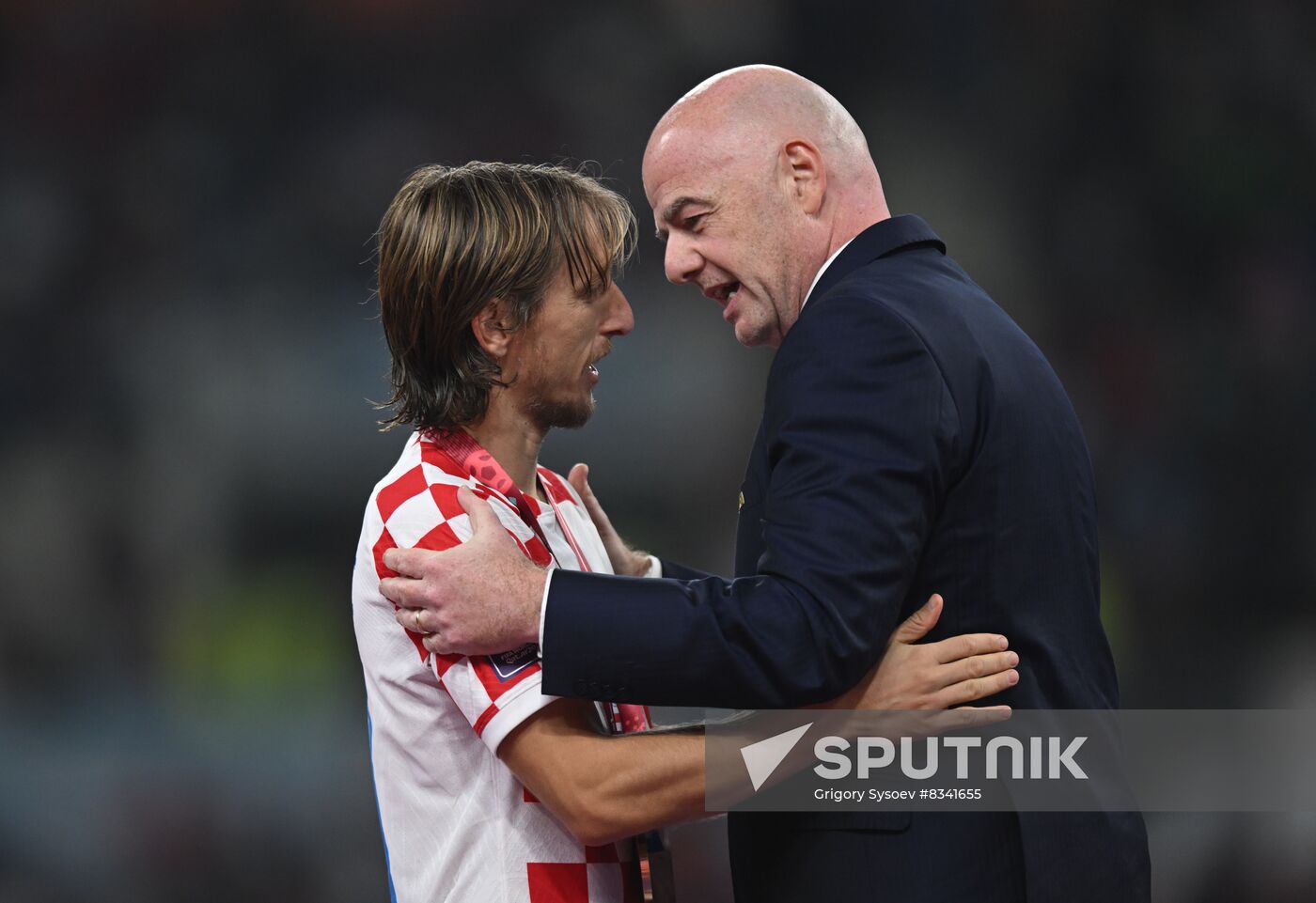 Qatar Soccer World Cup Croatia - Morocco