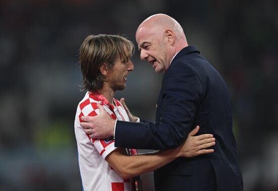 Qatar Soccer World Cup Croatia - Morocco