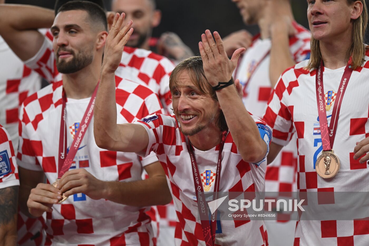 Qatar Soccer World Cup Croatia - Morocco