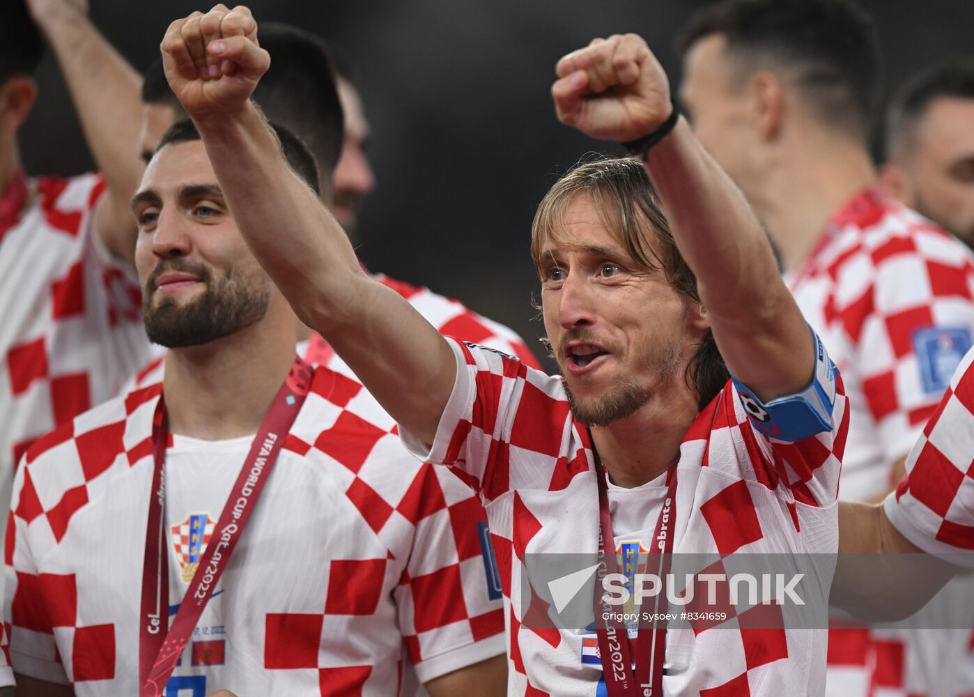 Qatar Soccer World Cup Croatia - Morocco