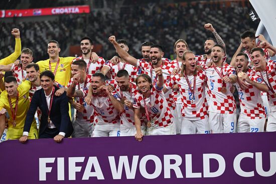 Qatar Soccer World Cup Croatia - Morocco