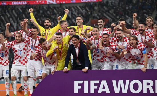 Qatar Soccer World Cup Croatia - Morocco