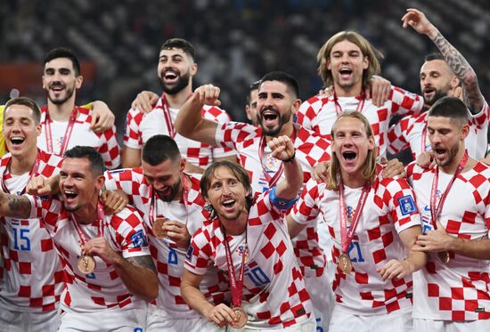 Qatar Soccer World Cup Croatia - Morocco