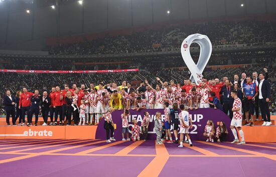 Qatar Soccer World Cup Croatia - Morocco