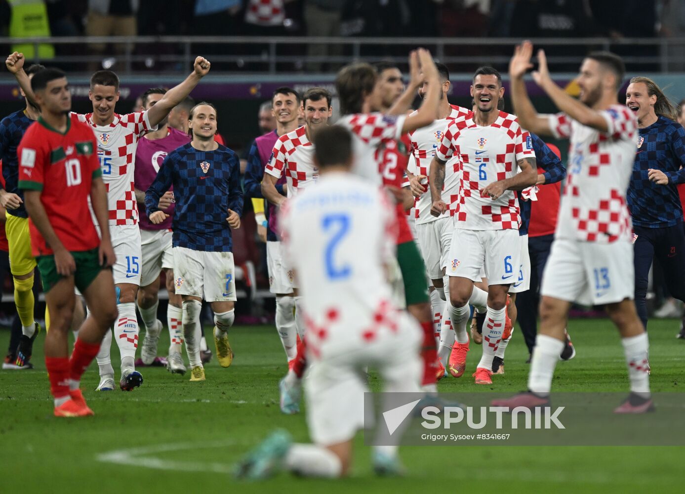 Qatar Soccer World Cup Croatia - Morocco