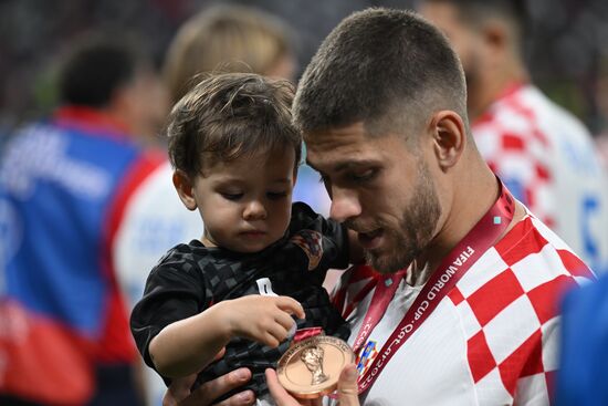 Qatar Soccer World Cup Croatia - Morocco