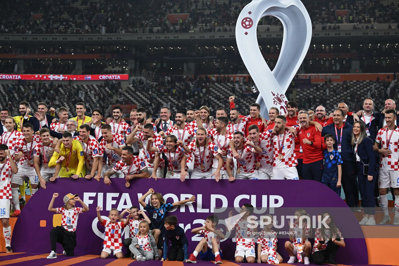 Qatar Soccer World Cup Croatia - Morocco
