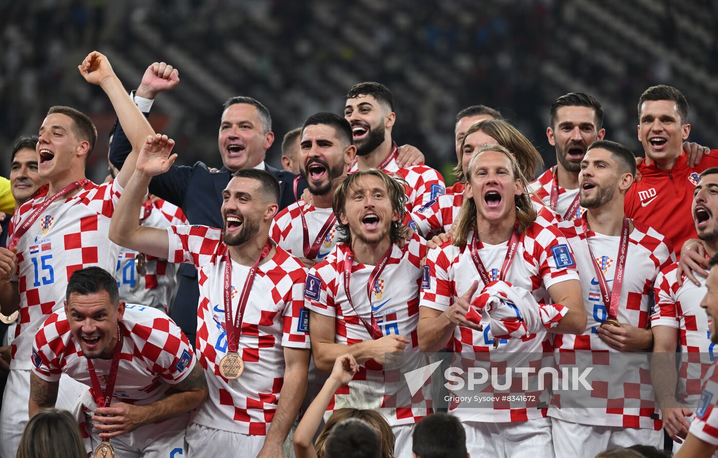Qatar Soccer World Cup Croatia - Morocco
