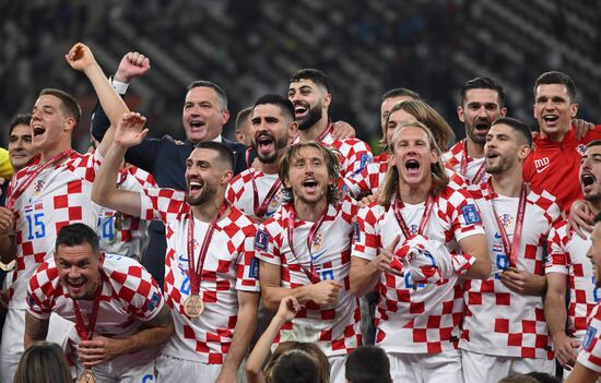 Qatar Soccer World Cup Croatia - Morocco