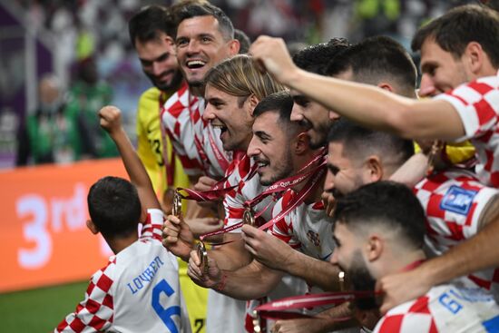 Qatar Soccer World Cup Croatia - Morocco