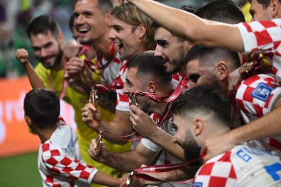 Qatar Soccer World Cup Croatia - Morocco