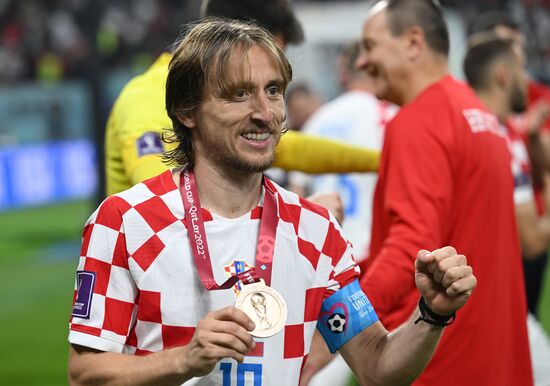 Qatar Soccer World Cup Croatia - Morocco