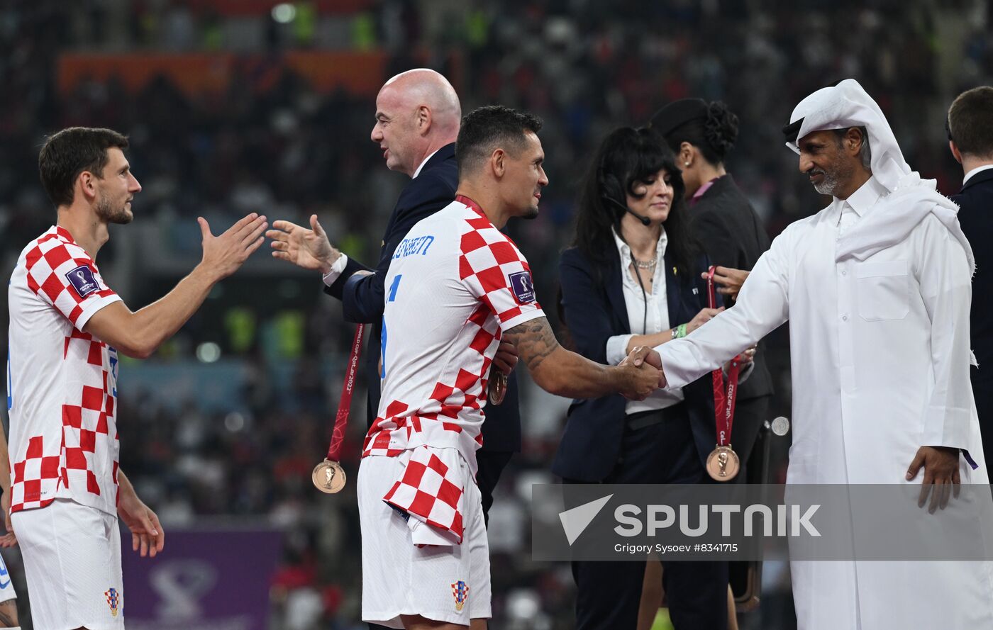 Qatar Soccer World Cup Croatia - Morocco