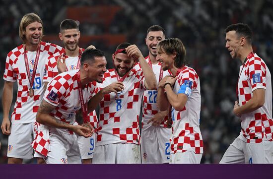 Qatar Soccer World Cup Croatia - Morocco