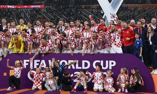Qatar Soccer World Cup Croatia - Morocco