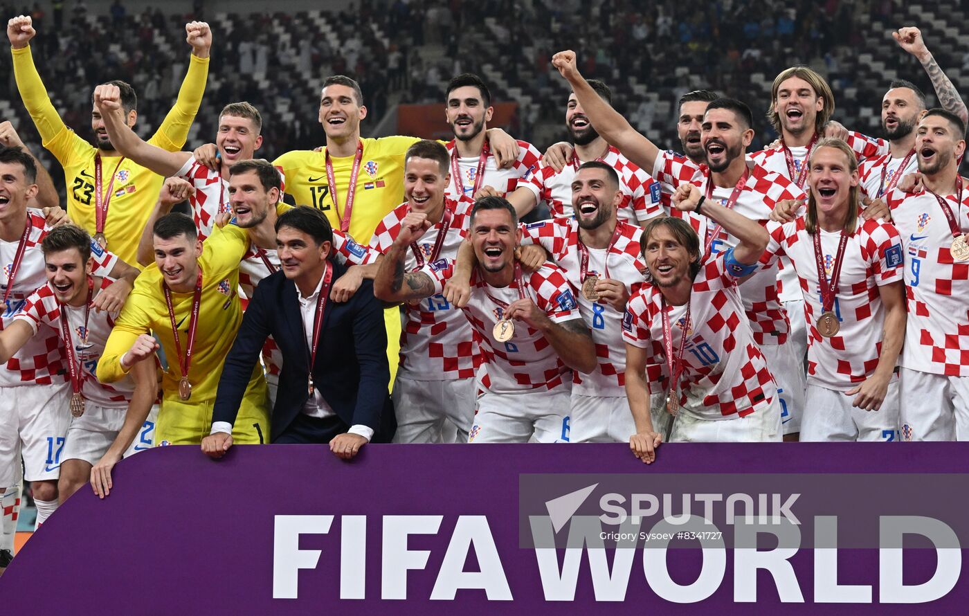 Qatar Soccer World Cup Croatia - Morocco