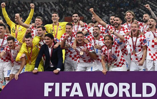 Qatar Soccer World Cup Croatia - Morocco