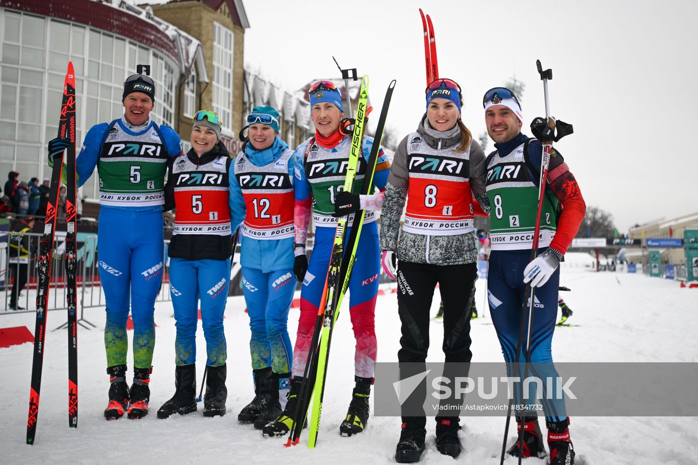 Russia Biathlon Cup Single Mixed Relay