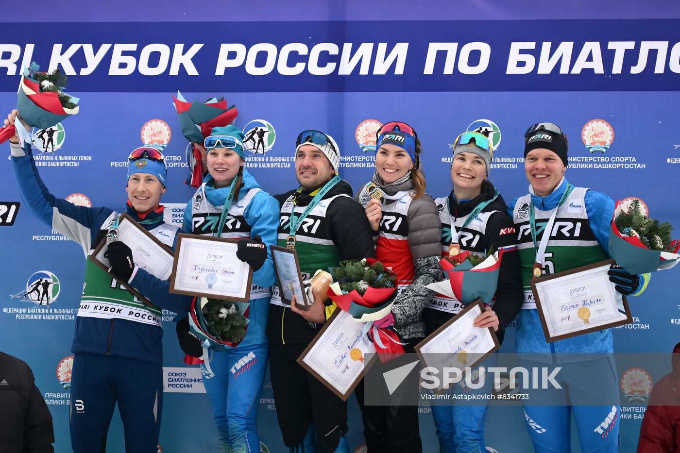 Russia Biathlon Cup Single Mixed Relay