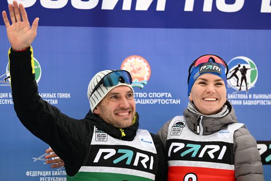 Russia Biathlon Cup Single Mixed Relay
