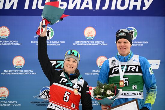 Russia Biathlon Cup Single Mixed Relay