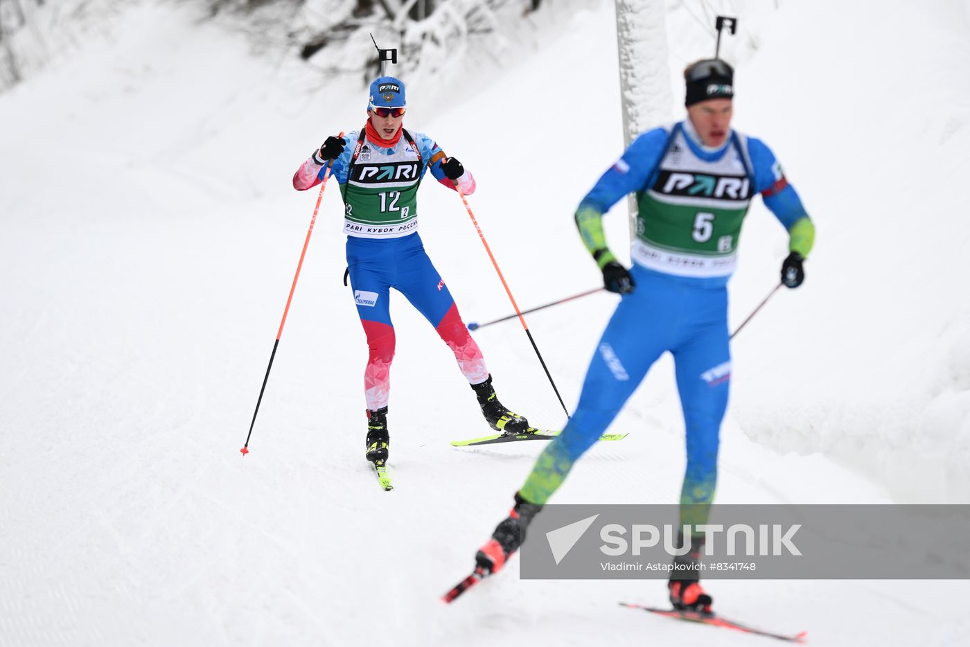 Russia Biathlon Cup Single Mixed Relay
