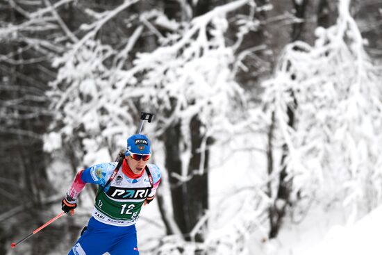 Russia Biathlon Cup Single Mixed Relay