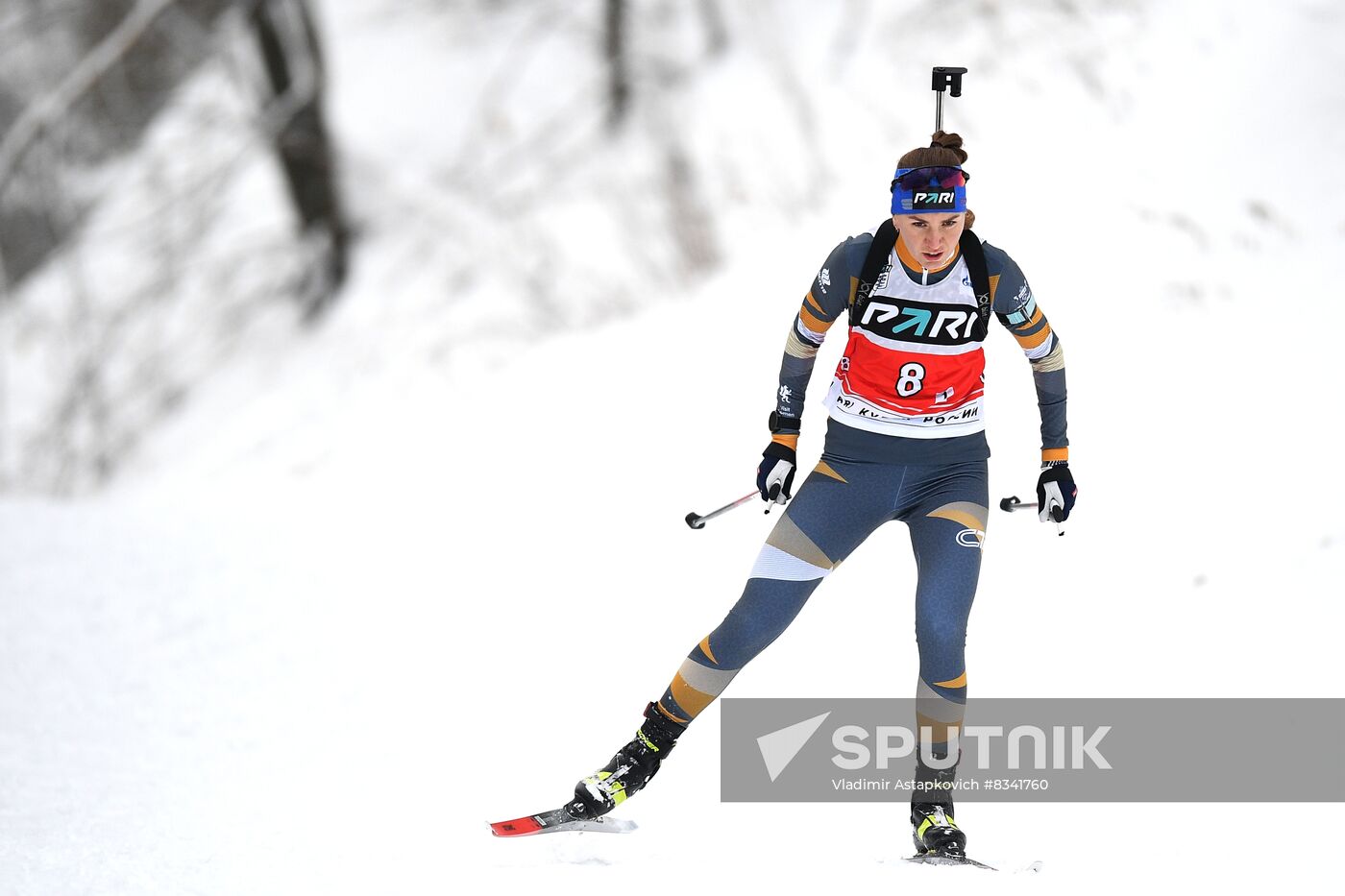 Russia Biathlon Cup Single Mixed Relay