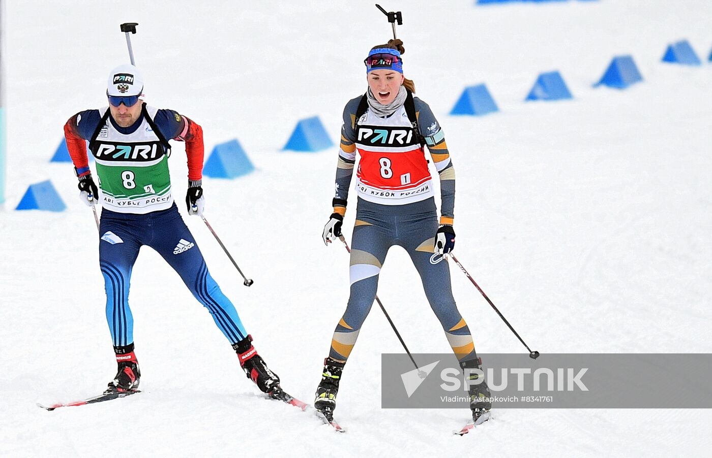 Russia Biathlon Cup Single Mixed Relay