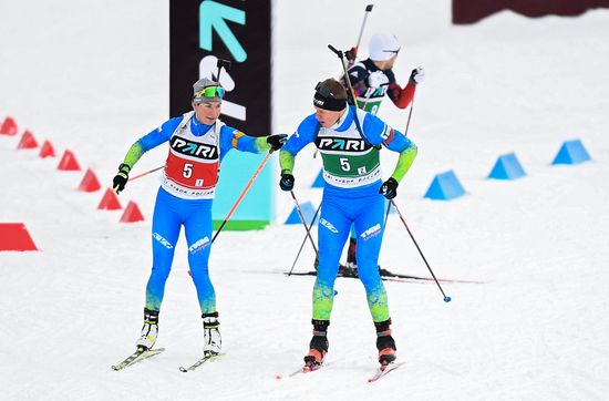 Russia Biathlon Cup Single Mixed Relay