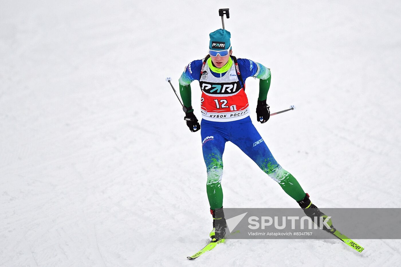 Russia Biathlon Cup Single Mixed Relay