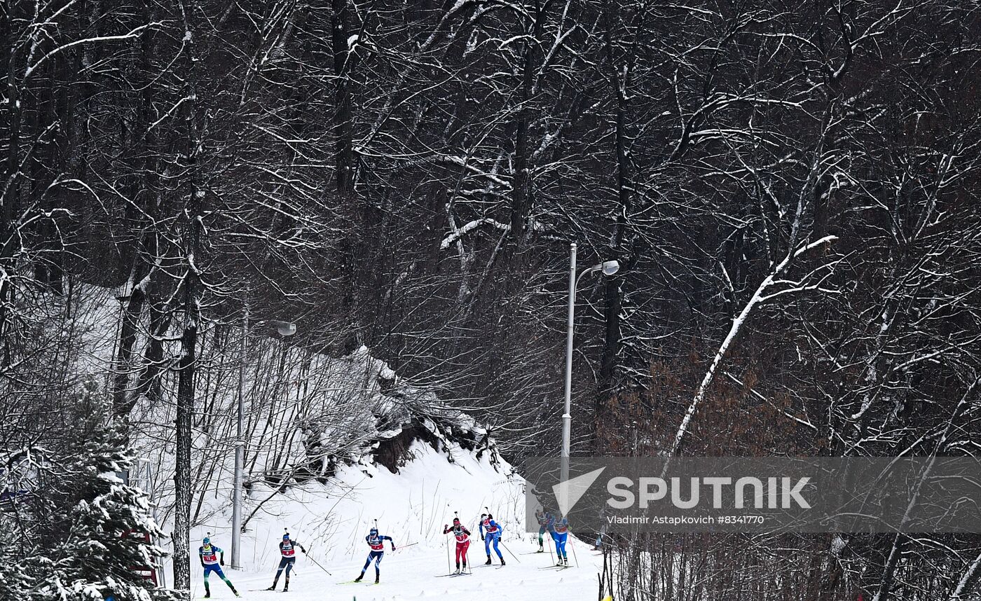 Russia Biathlon Cup Single Mixed Relay