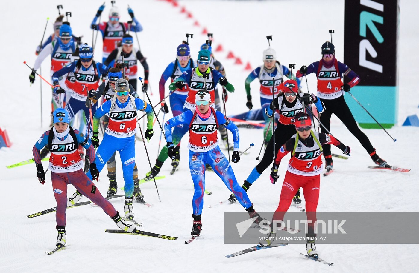 Russia Biathlon Cup Single Mixed Relay