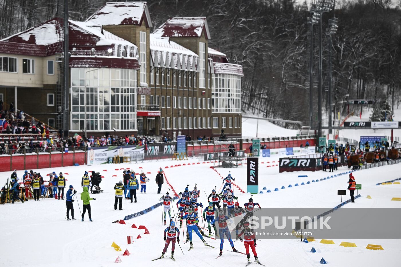 Russia Biathlon Cup Single Mixed Relay