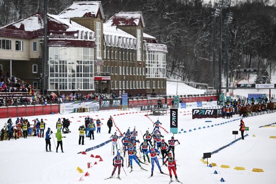 Russia Biathlon Cup Single Mixed Relay