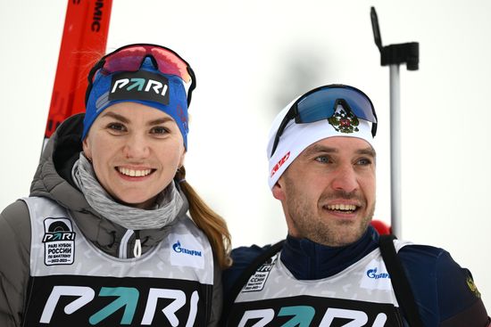 Russia Biathlon Cup Single Mixed Relay
