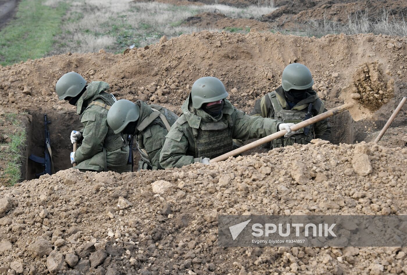 Russia Ukraine Military Operation Training