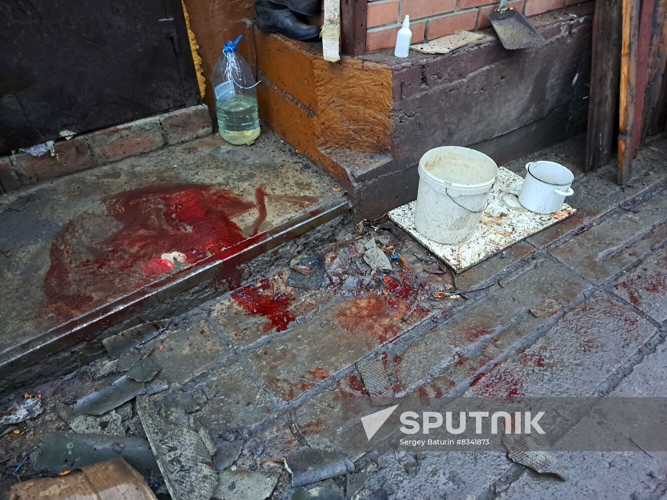 Russia Ukraine Military Operation Shelling