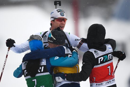 Russia Biathlon Cup Mixed Relay