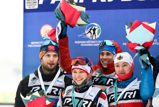 Russia Biathlon Cup Mixed Relay